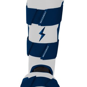 BRUCE BOLT Chrome Series Leg Guard - NAVY